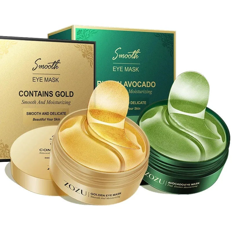 AvocadoGold Rejuvenate – 120-teilige Augenmaske zur Befeuchtung und Straffung dunkler Augenringe