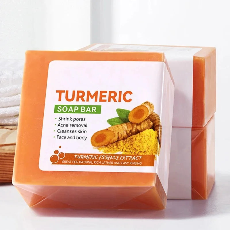 Golden Glow Turmeric – Handgemachte aufhellende Seife für strahlende, ebenmäßige Haut